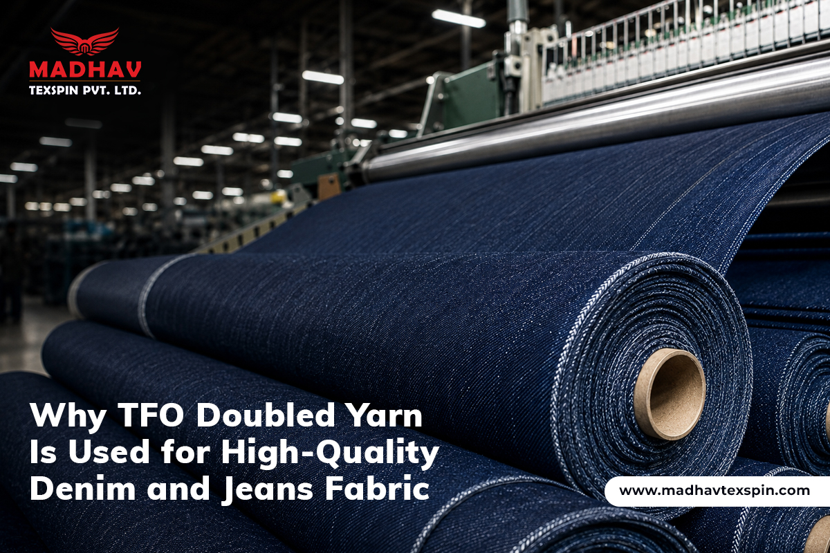 Why TFO Doubled Yarn Is Used for High-Quality Denim and Jeans Fabric